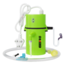 UltinoPro 1 litre Portable Water Geyser, Small Geyser, Geyser, Instant Water Geyser For Home | Kitchen | Bathroom etc. ABS Body- Shock Proof, Electric Saving (Green)